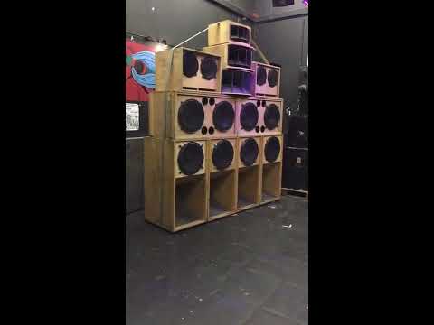 JAH MARSHALL Soundsystem - Soundcheck Dub in de Vinger, The Hague, 29 oct 2016