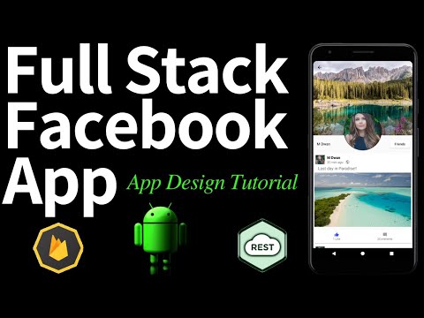 Android Tutorial - Design A Social Media App | Firebase | 3