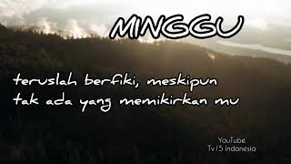 Download lagu STORY WA 30 DETIK HARI MINGGU II STATUS WA KEREN TERBARU 2020 mp3