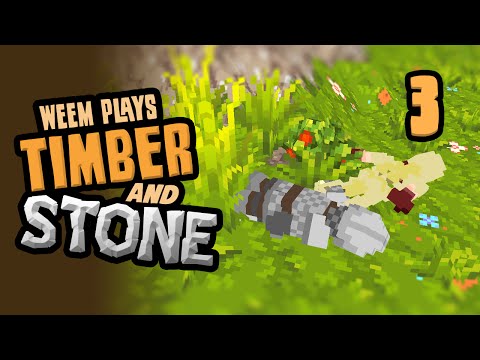 Timber & Stone Let's Play 1.6 - Revenge of the Skeletons - Part 3