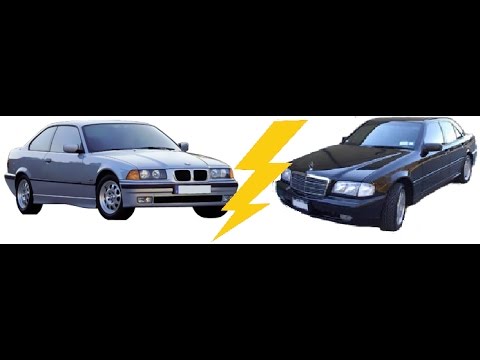 MERCEDES W202 c280 vs BMW e36 328i