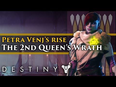 Destiny 2 Forsaken Lore - Petra Venj's Ascension to Queen's Wrath! Lore from the Dreaming City!