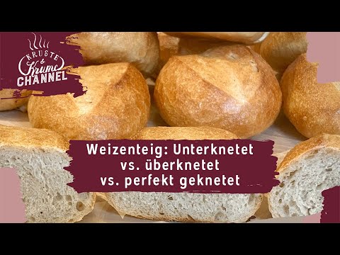 Daran erkennst du perfekt gekneteten Weizenteig