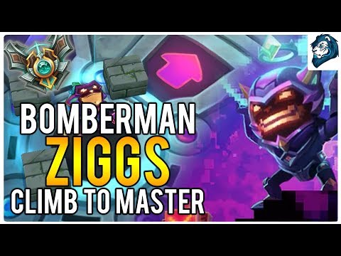 BOMBERMAN ZIGGS - Climb to Masters | League of Legends