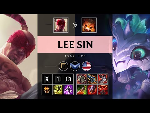 Lee Sin Top vs Gnar - NA Diamond Patch 25.18