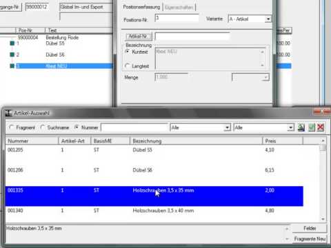 Helmerich-PCAS Standard Line Warenwirtschaft (WaWi)