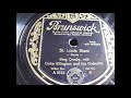 Bing Crosby with Duke Ellington and his Orchestra: St. Louis blues (1932)