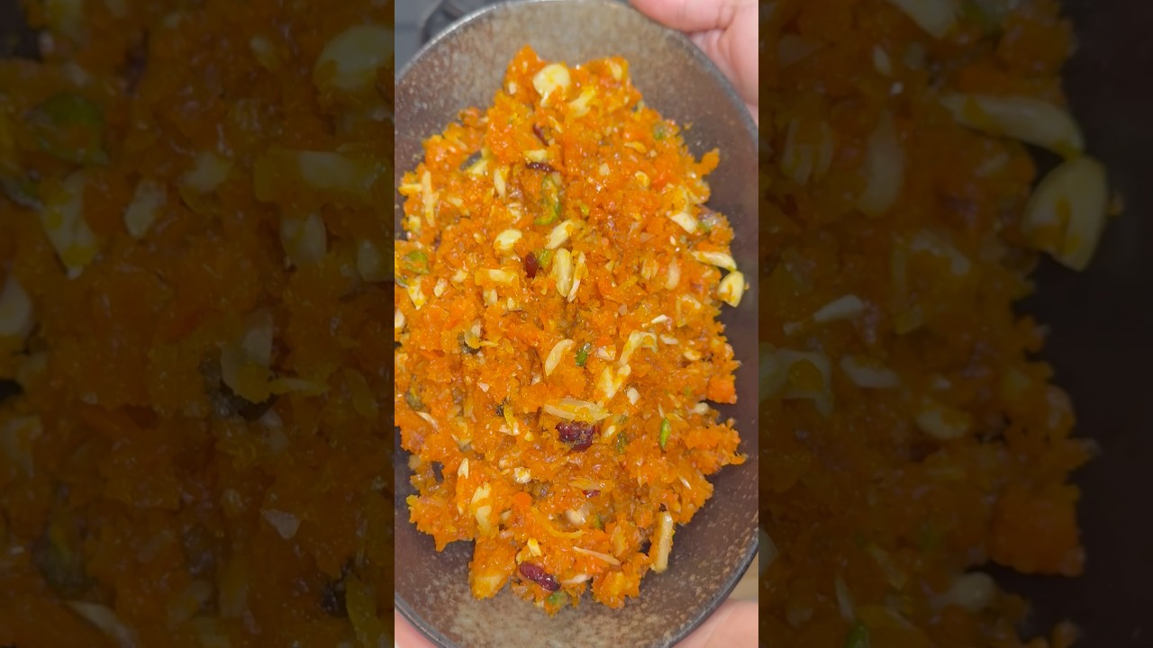 Carrot Halwa Recipe Eid Dessert ,#food #￼recipe #bangladeshi recipe by emu