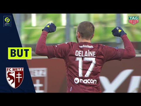 But Thomas DELAINE (18' - FC METZ) FC METZ - RC STRASBOURG ALSACE (1-2) 20/21