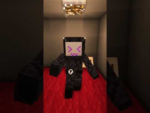 Good morning tv woman #shorts #minecraft #skibiditoilet