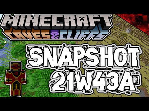 EPIC Biome Blending and Dripleaf Change in Minecraft Snapshot 21w43a!
