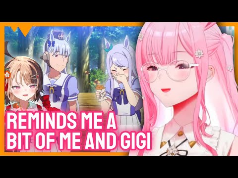 Calli Sees Her and Gigi in Gold Ship and McQueen