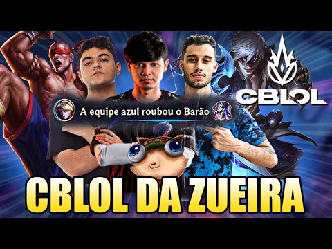 TITAN ROUBANDO BARON E OS MANÍACOS DO INSEC - CBLOL DA ZUEIRA