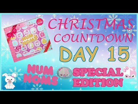 Christmas Countdown 2017 DAY 15 NUM NOMS 25 SPECIAL EDITION Blind Bags |SugarBunnyHops Video