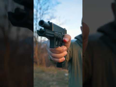 One hand reload technique.