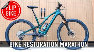 Restoring 10 Wrecked Bikes Back To Back!