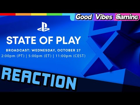 Let's Watch Sony's October 2021 State of Play! (10/27/21)