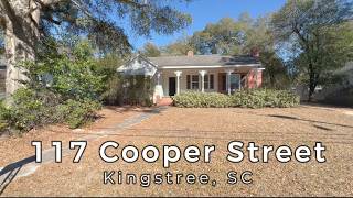 117 Cooper Street Home For Sale In Kingstree, SC