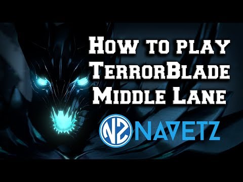 How to play Terrorblade Mid Lane (7.9k  MMR Monkeys Forever Gameplay)