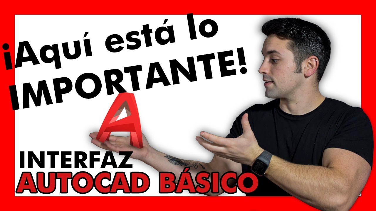 ¿Cuáles son las partes de la interfaz de usuario de AutoCAD? ES General