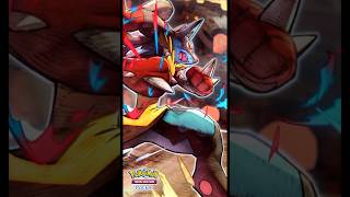 【ポケポケ】リザードンと激熱バトル！メガルカリオexのイマーシブカード！【Pokémon Trading Card Game Pocket】#shorts