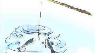 낚시터의 즐거움 - 강병철과 삼태기