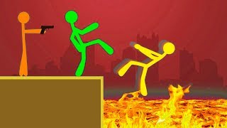 ПОДЛАЯ ЦЫГАНСКАЯ ПОДСТАВА ОТ ДРУЗЕЙ! (Stick Fight)