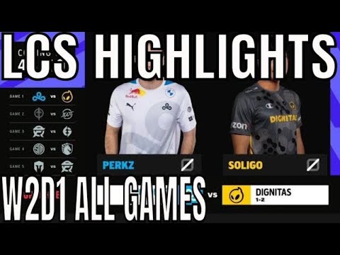 LCS Highlights ALL GAMES Lock In W2D1 Spring 2021