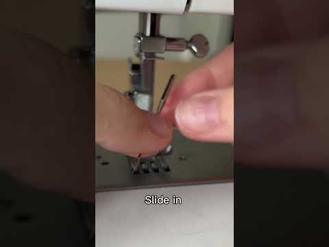 Replace Sewing Needle in 15 seconds! 😱 #shorts