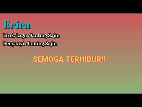 Erica  ~ Janting Sajin #lagumurut