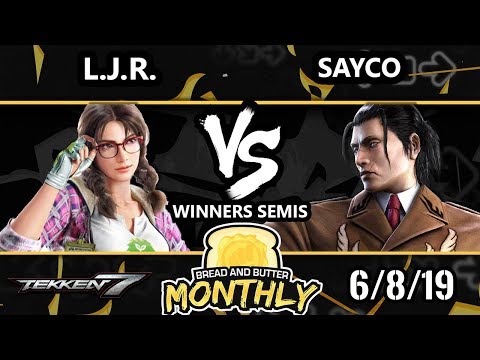 BnB 13 Tekken 7 - L.J.R. (Julia) Vs. Sayco (Dragunov) - T7 Winners Semis