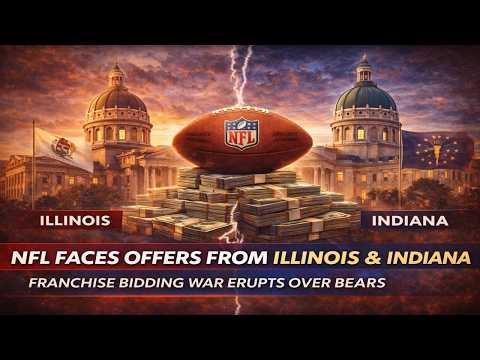 Bears Relocation Drama: Indiana Launches Bid to Take Team From Chicago
