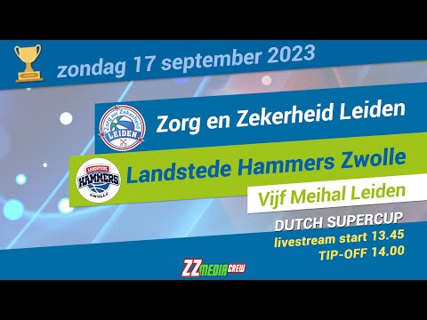 Zorg en Zekerheid Leiden - Landstede Hammers Zwolle, Dutch Supercup (17 sep 2023)