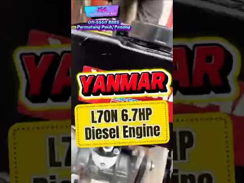 YANMAR L70N Diesel Engine 6.7HP | Made in Italy