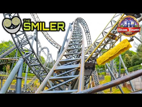 The Smiler 4K On Ride POV - Alton Towers