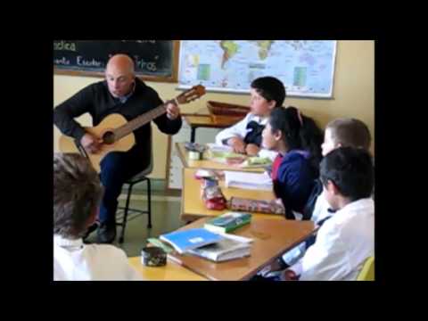 Canciones interpretadas por los alumnos de la Escuela Nº34 de Paso Roldán