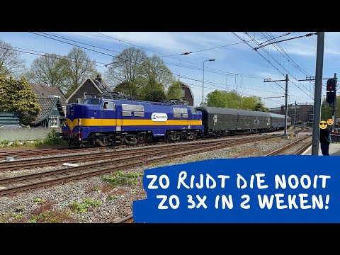 Zo rijdt Railexperts loc 1251 bijna nooit, zo rijdt die 3 keer in 2 weken!