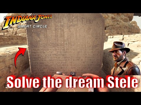 Indiana Jones and the Great Circle Solve the dream Stele | The Idol of Ra | Find the Clues