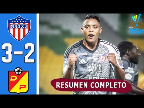 Junior vs Deportivo Pereira 3-2 Resumen Y Goles COMPLETO 🔥 Liga BetPlay Dimayor 2026 HD