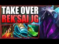 THIS IS HOW TO COMPLETELY TAKE OVER THE GAME WITH REK'SAI JUNGLE! - Gameplay Guide League of Legends