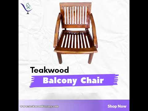 Brown teakwood dinning chair, for home, set size: single
