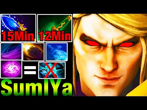 SumIYa Invoker 15min Aghs and 12 min Yasha vol 20 - Dota 2 7.03