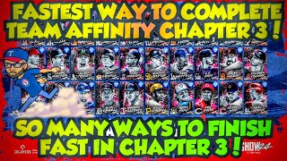 *NEW* FASTEST WAY TO COMPLETE TEAM AFFINITY SEASON 1 CHAPTER 3 IN MLB THE SHOW 24 DIAMOND DYNASTY!
