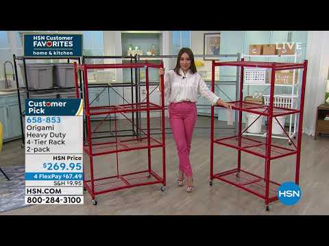 Origami Heavy Duty 4Tier Rack 2pack