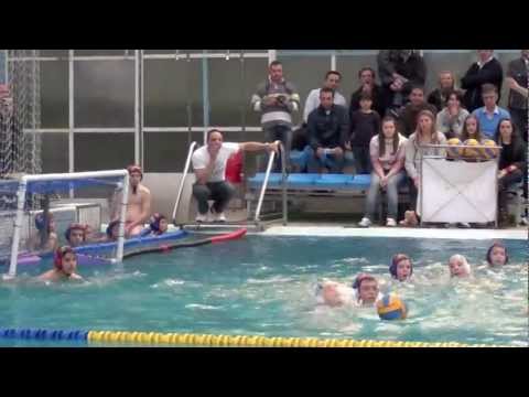 2012 04 14 Waterpolo -Alevin- Real Canoe vs Majadahonda