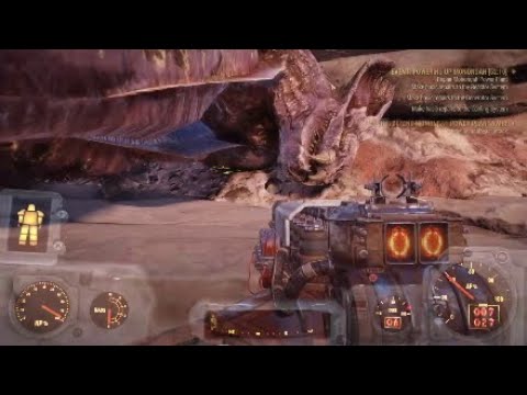 Fallout 76 - First Scorchbeast Kill LETDOWN