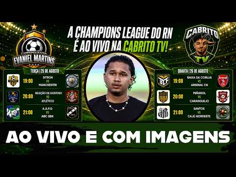 3° CAMPEONATO EVANIEL MARTINS - SÃO BENTO DO NORTE-RN - AO VIVO NA CABRITO TV!