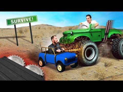 Dodge The GIANT Monster Truck Challenge! | GTA5 Video