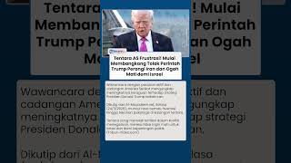 Download lagu Tentara AS Frustrasi! Mulai Membangkang Tolak Perintah Trump Perangi Iran & Ogah Mati demi Israel mp3