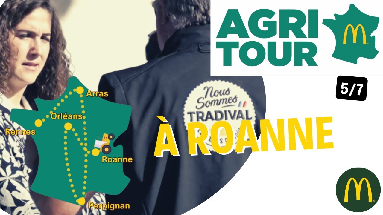 MacDonald's AgriTour : étape dans le bassin du Charolais à Roanne 